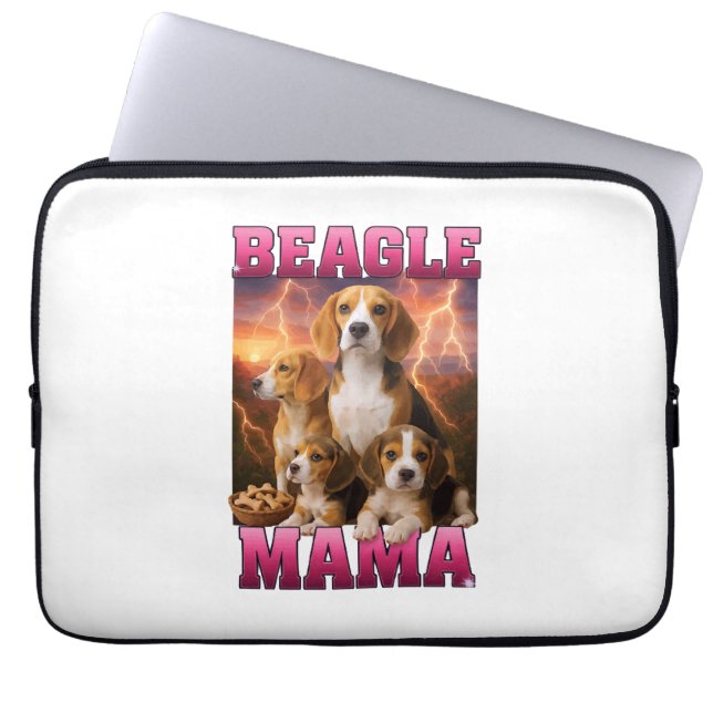 Beagle  laptop fodral (Framsidan)