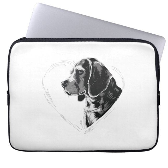 Beagle   laptop fodral (Framsidan)