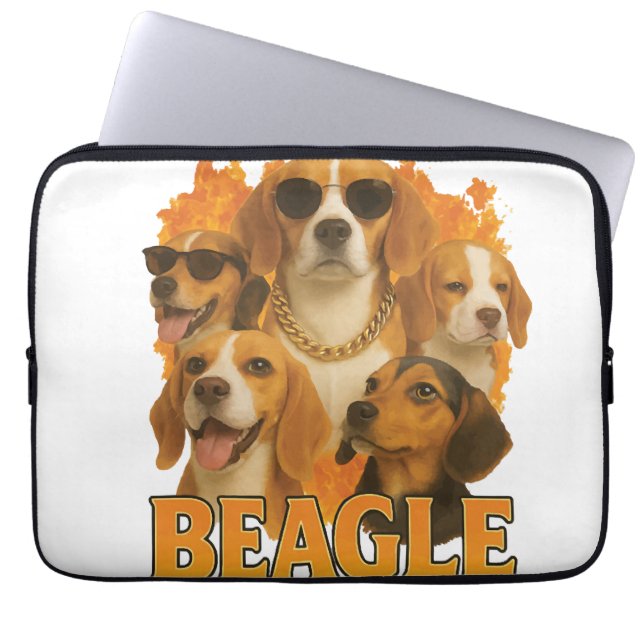 Beagle         laptop fodral (Framsidan)