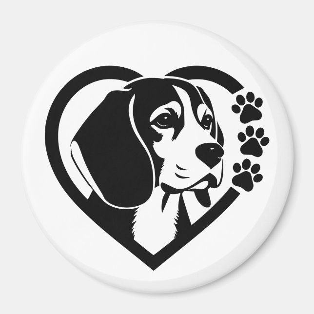 Beagle Magnet (Framsidan)