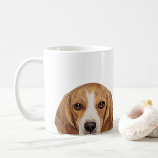 Beagle-målning efter mögel kaffemugg