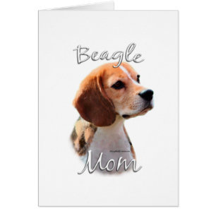 Beagle Mamma 2 Hälsningskort