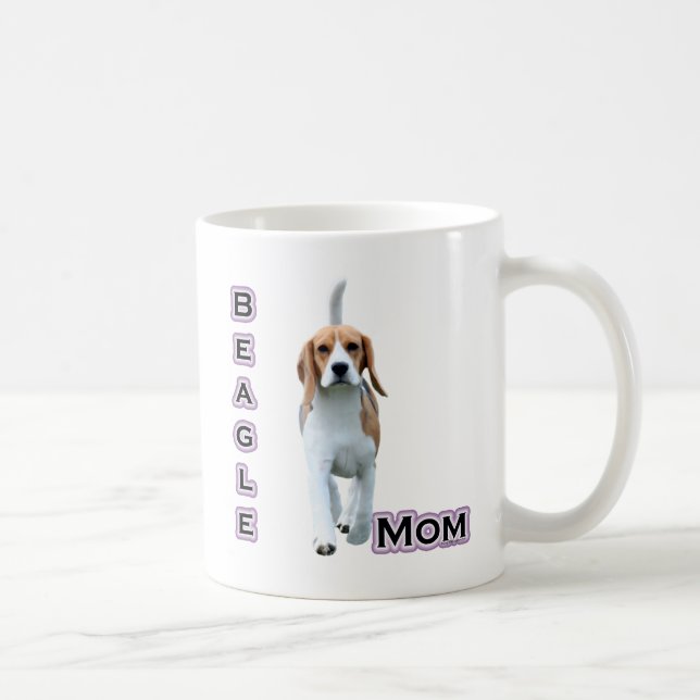 Beagle Mamma 4 Kaffemugg (Höger)