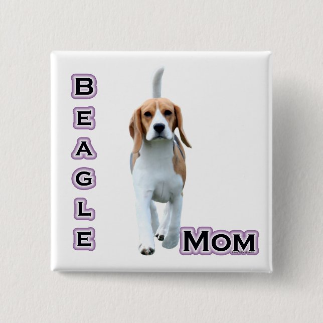 Beagle Mamma 4 - Knapp (Framsida)