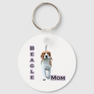 Beagle Mamma 4 - Nyckelkedja Nyckelring