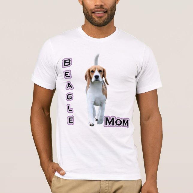 Beagle Mamma 4 Tee Shirt (Framsida)