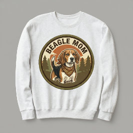 Beagle Mamma Crewneck Beagle Hund Mamma Present Fö T Shirt
