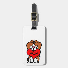Beagle Mamma Hand plockade Bagagebricka