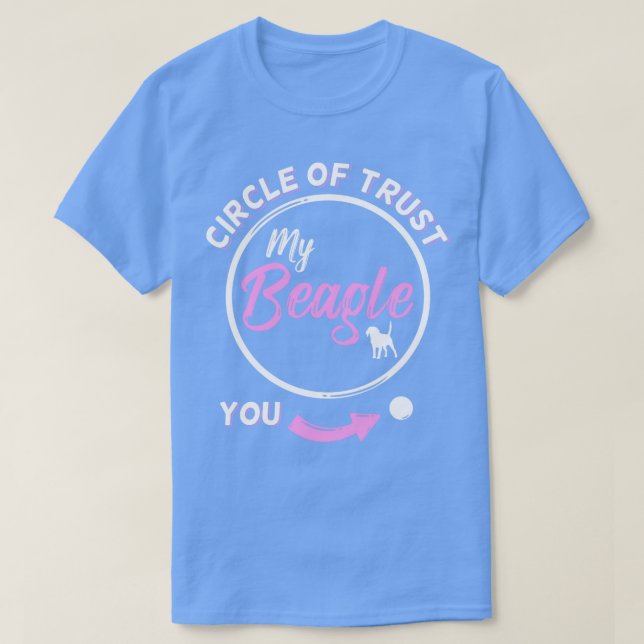 Beagle Mamma Hund Mor Gift T Shirt (Design framsida)