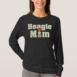 Beagle Mamma Hundägare Women Cute Animal Pet Mamma T Shirt