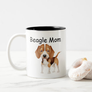 Beagle Mamma-kaffe Mugg