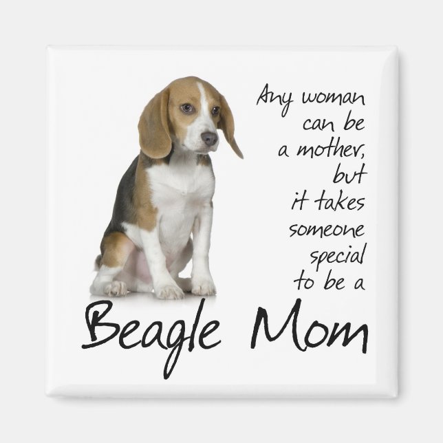 Beagle Mamma Magnet (Framsidan)