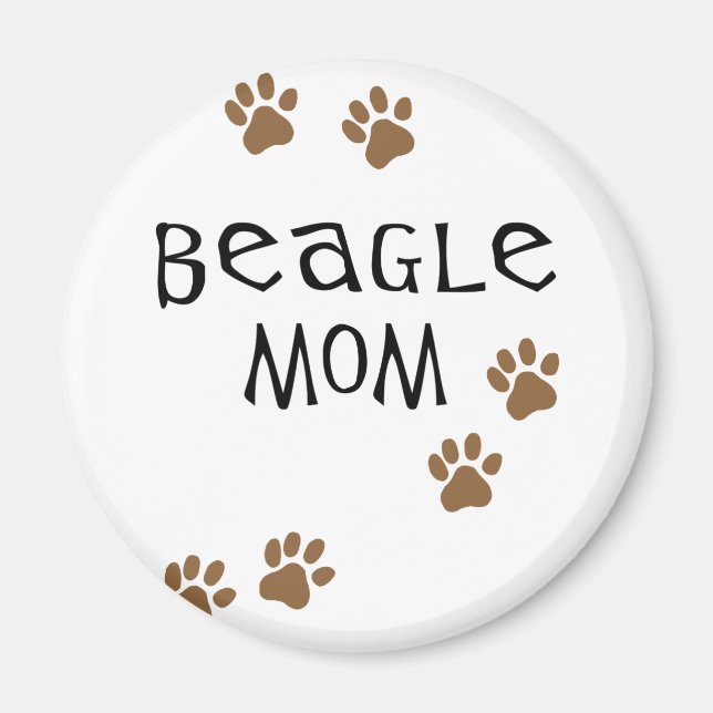 Beagle Mamma Magnet (Framsidan)