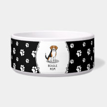 Beagle Mamma (TRI färg 3) Hund Cute Hund Mamma