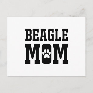 Beagle Mamma Vykort