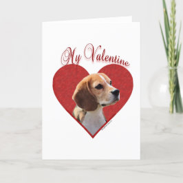 Beagle min valentin helgkort