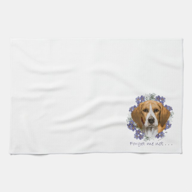 Beagle Minne Kökshandduk (Horisontell)