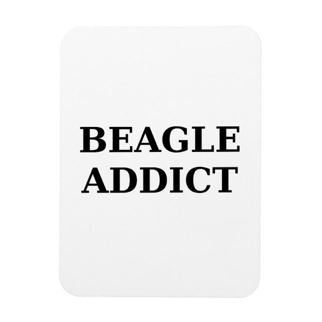 beagle missbrukare magnet (Vertikal)