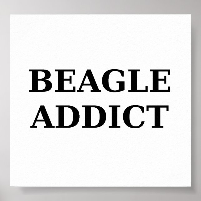 beagle missbrukare poster (Framsidan)
