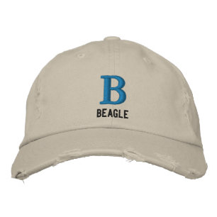 Beagle Monogram Broderad Keps