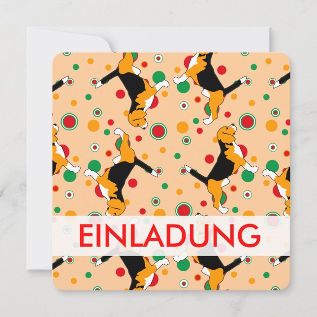 Beagle Mönster (Framsida)