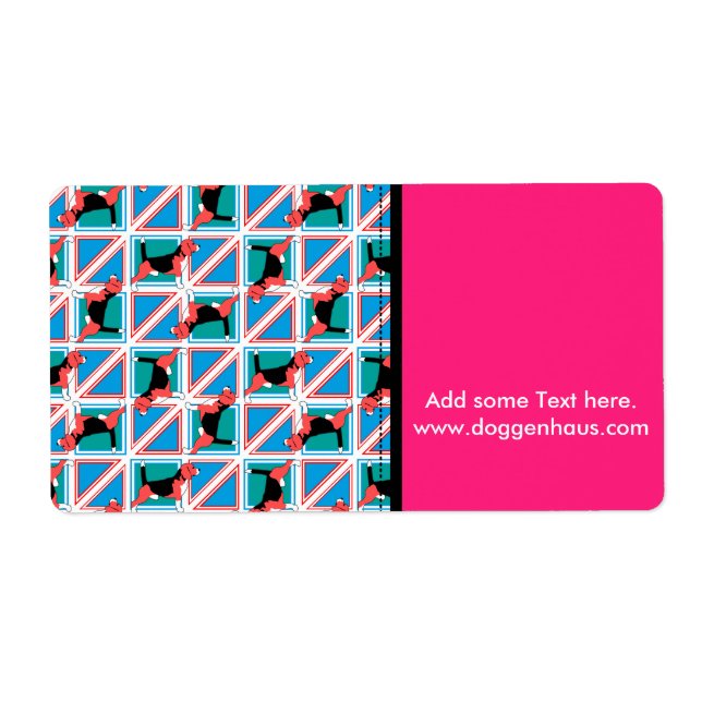 Beagle Mönster Quattrodog Fraktsedel (Framsidan)