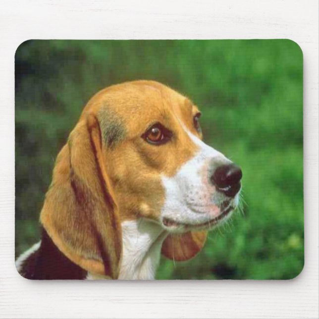 Beagle Mousepad Musmatta (Framsidan)