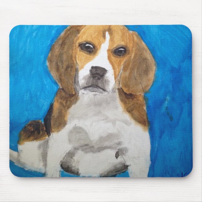 Beagle Mousepad Musmatta (Framsidan)