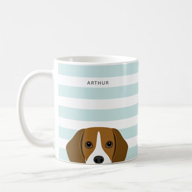 Beagle Mugg (Vänster)