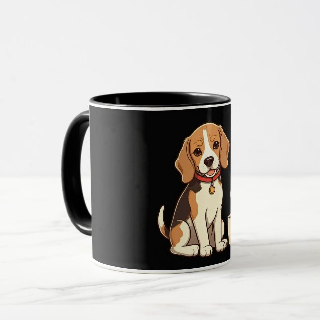 Beagle Mugg (Framsida vänster)