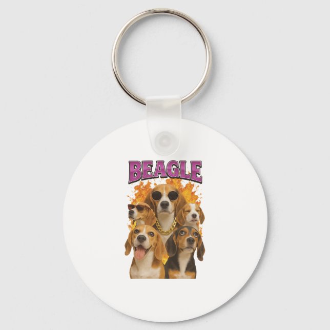 Beagle Nyckelring (Framsida)