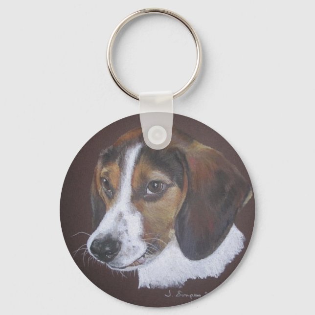 Beagle Nyckelring (Framsida)
