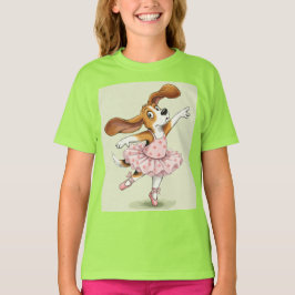 Beagle och Ballet, av Natasha Us T Shirt