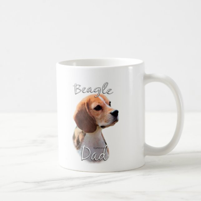 Beagle Pappa 2 Kaffemugg (Höger)