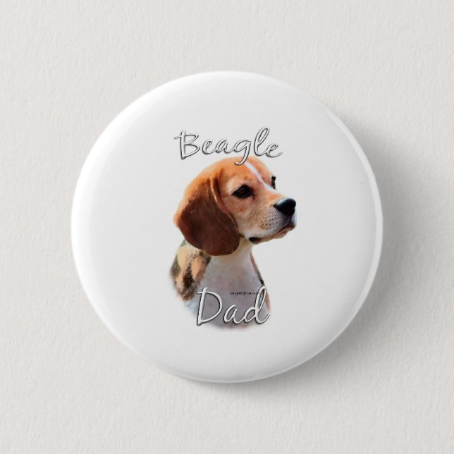 Beagle Pappa 2 Knapp (Framsida)