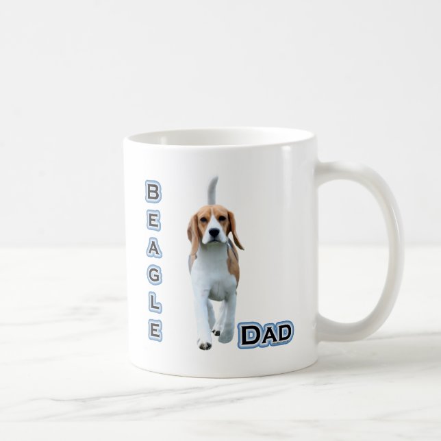 Beagle Pappa 4 Kaffemugg (Höger)