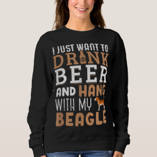 Beagle Pappa Funny Fars dag Hund älskare Gift Beer T Shirt
