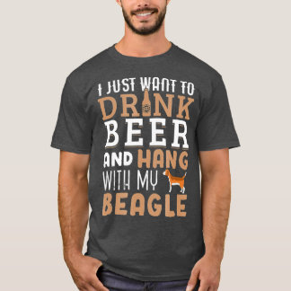 Beagle Pappa Funny Fars dag Hund älskare Gift T Shirt
