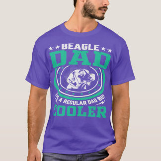 BEAGLE PAPPA LIKSOM ETT REGELBUNDET PAPPA MEN COOL T SHIRT