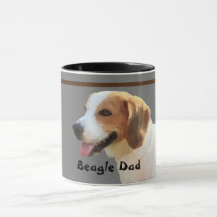 "Beagle Pappa" Mugg