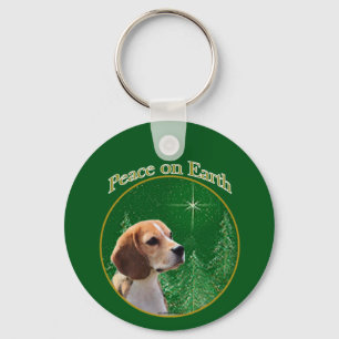 Beagle Peace Nyckelring