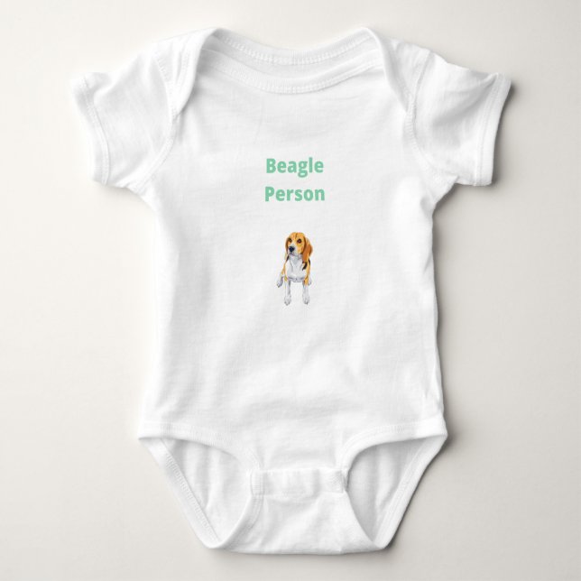 Beagle Person - Beagle T Shirt (Framsida)