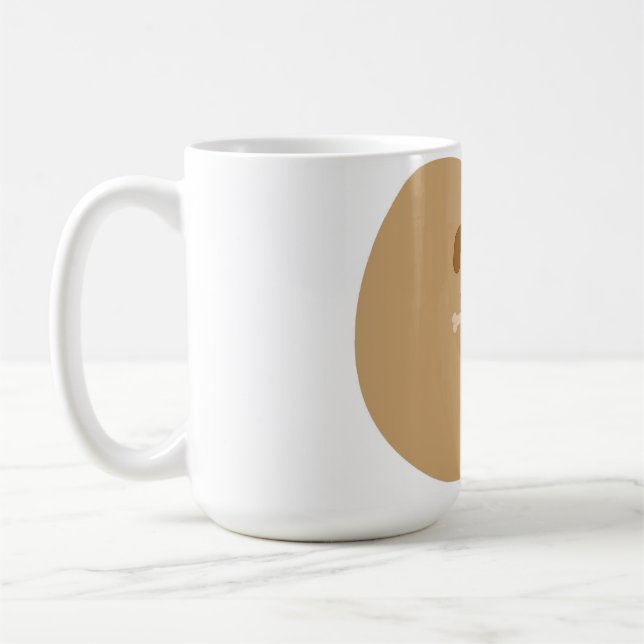 Beagle, Pet, Bone Kaffemugg (Vänster)