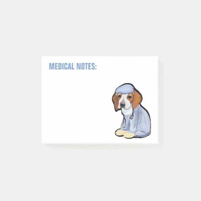 BEAGLE POST-IT BLOCK (Framsida)