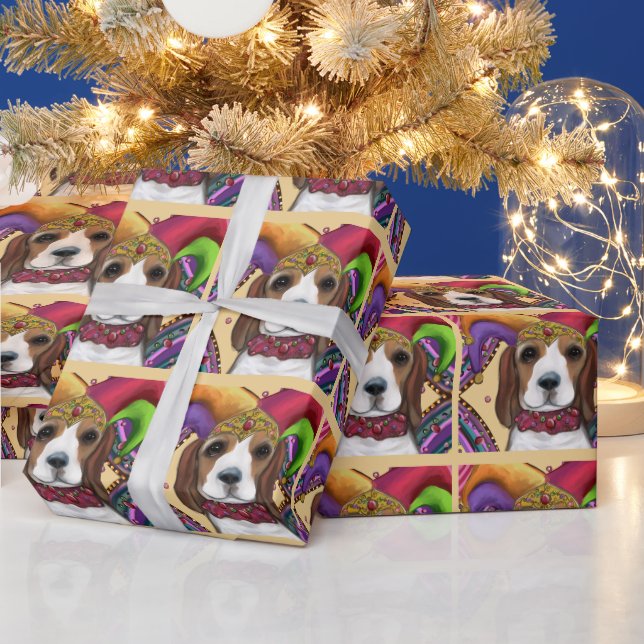 BEAGLE PRESENTPAPPER (Helgdagar)