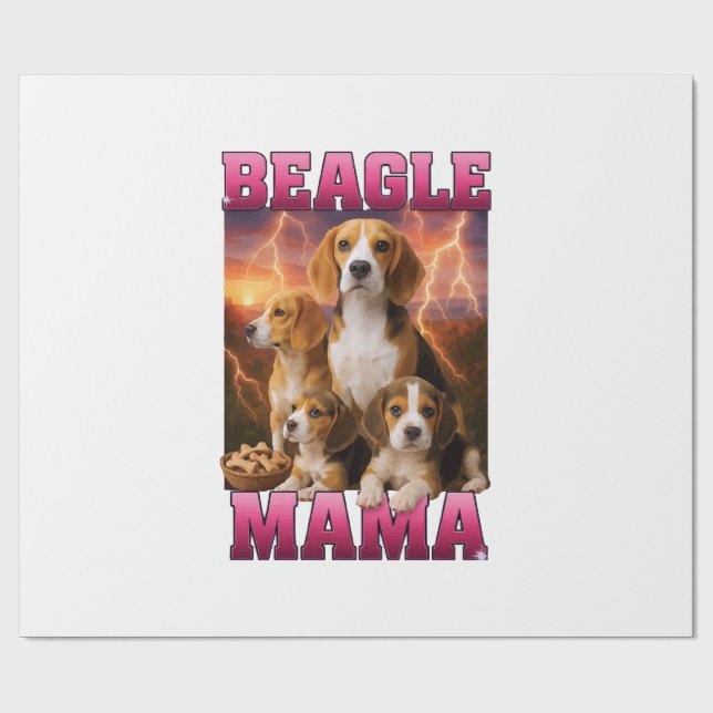 Beagle  presentpapper (Platt)