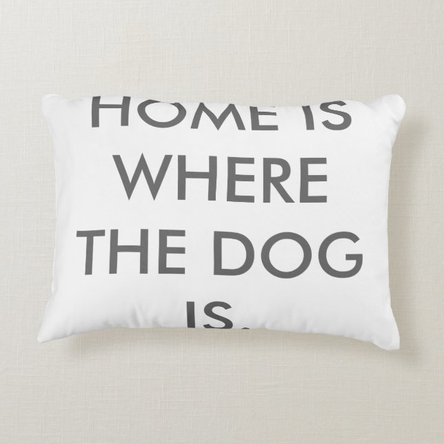 Beagle Prydnadskudde (Baksidan)