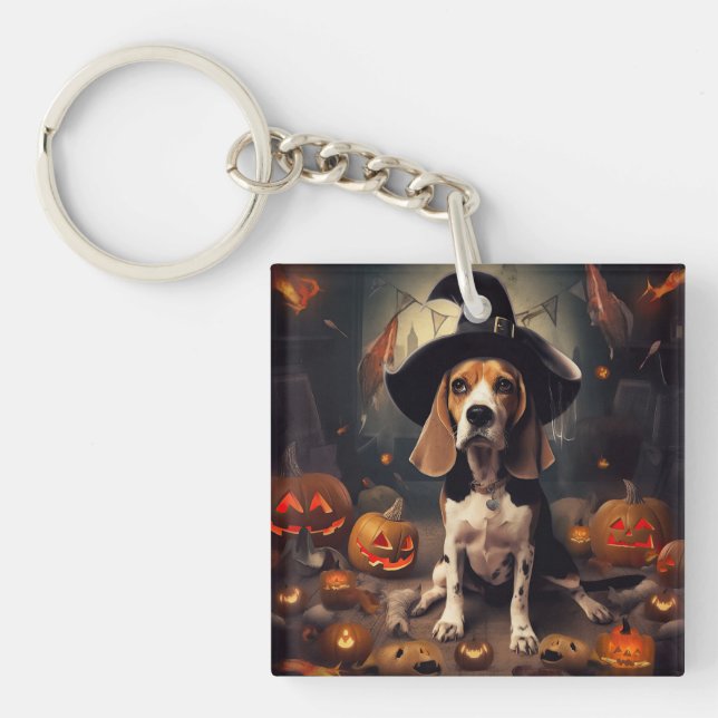 Beagle Pumpkins Halloween Scary (Framsidan)