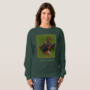 Beagle Puppy Butterflies Hund Art Personlig T Shirt