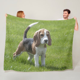 BEAGLE PUPPY FLEECEFILT